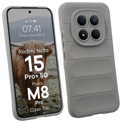 Pancerne etui Bizon Case Tur do Xiaomi Redmi Note 15 Pro Plus 5G / POCO M8 Pro 5