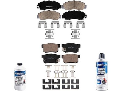 Front and Rear Brake Pad Set For Honda Accord TL Prelude CL Integra Vigor CV62C2
