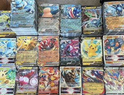jumbo pokemon card display 8 Jumbo Pokémon Cards Oversized EX V VSTAR Lot – Great Gift Display Set