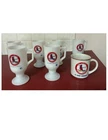 Vintage 6 St. Louis Cardinals Milk Glass Mug  MLB 6” Tall, 1 World Series Mug