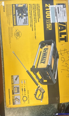 #ad DeWALT DWPW2100 2100 PSI Electric Cold Water Pressure Washer $249.99