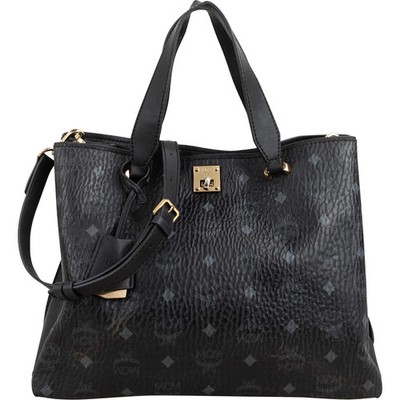 MCM Visetos Monogram Milla Tote Handbag Tasche