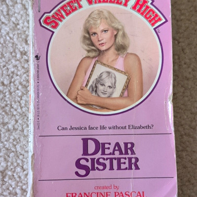 Sweet Valley High Dear Sister by Francine Pascal Paperback 1984 Bantam