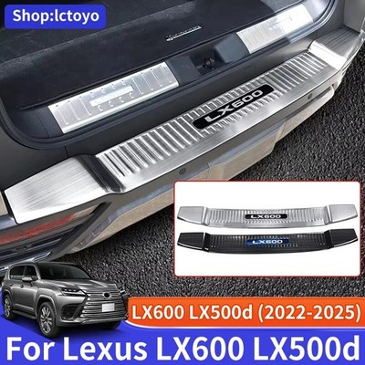 For 2022-2025 Lexus Lx600 LX500d Accessories Trunk Threshold Decorative Strip