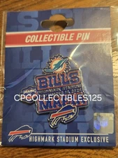 Buffalo Bills VS Miami Dolphins Game day Pin 9/18/2025 Highmark NEW