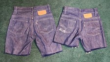  2 Vintage 50's 60's Levi Jeans Kids Youth Size 10 Large