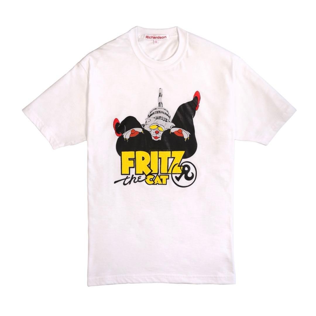 Richardson Fritz the Cat T-Shirt L Rare Collaboration Summer Tee