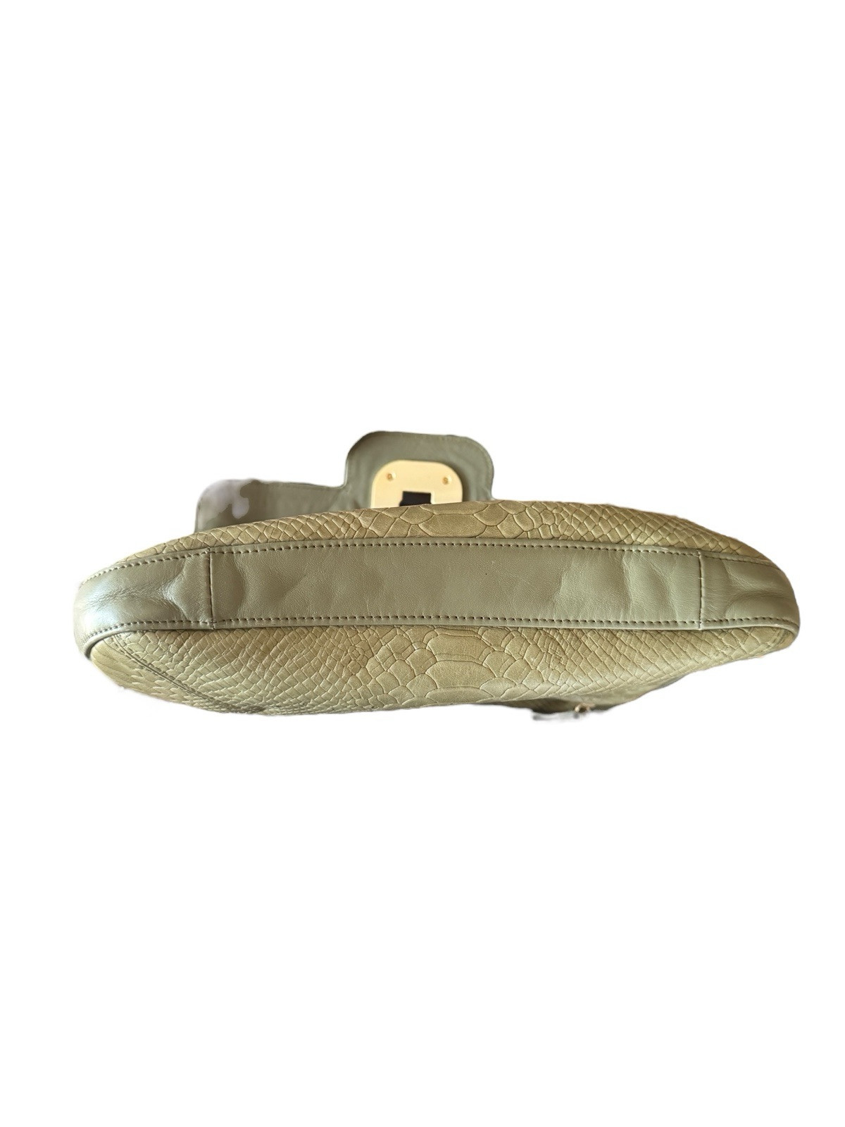 Longchamp Gatsby Avocado Green Python Embossed Le… - image 11