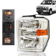 Headlight Assembly for E150 E250 E350 E450 2008-2014 Left Side FO2502249