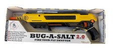 BUG-A-SALT 2.0 Yellow Salt Gun Fly Spider Insect Control Power Shooter New