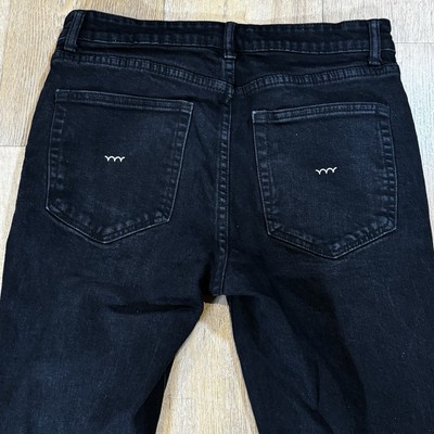 BlueCarats Men s Size 32x30 Royalty and Honor Black Distressed Skinny Jeans