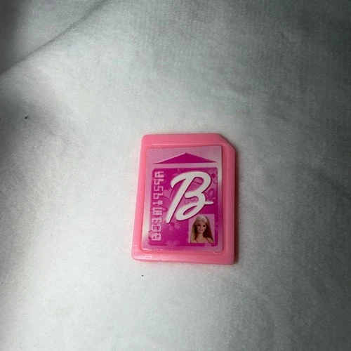 Vintage Y2K 2002 Barbie Talking Townhouse Replacement Key Card Piece