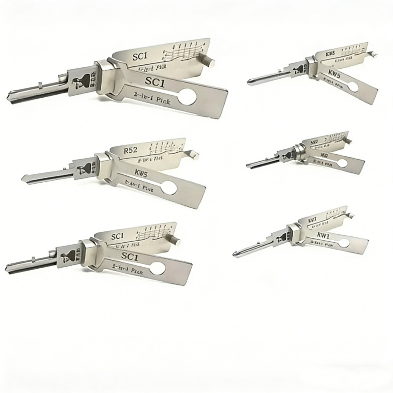 2-in-1 Pick Tool KW5,KW1,SC1,SC4,AM5,M1/MS2,AM5,SS001PRO,SS002PRO