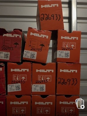 Hilti X-GN 20 MX (3/4'') Collated Nails 750ct GC 22 in Hilti Box, MPN 2071406
