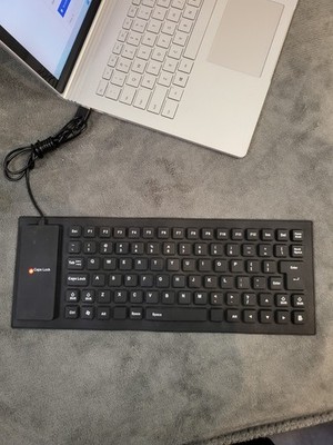 Universal Keyboard Dustproof Waterproof Silicone Flexible Full Size USB Keyboard