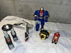 Vintage Bandai Morphin Power Ranger Lot NINJOR Falconzord Black Frog Yellow Bear