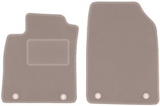 Fußmatten Automatten Velours Beige für Opel Vectra C 2002-2008 4-tlg