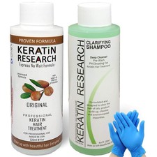 Keratina Para Alisar el Pelo Keratina Brasilera Tratamiento Capilar con Champ...