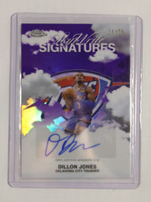 Dillon Jones 2025-26 NBA Topps Chrome Sky Write Signatures Auto /75 SWS-DJ