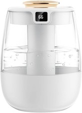 BYONGCHO 1.8L Humidifier Cool Mist Quiet Night Light Auto Shut Off White