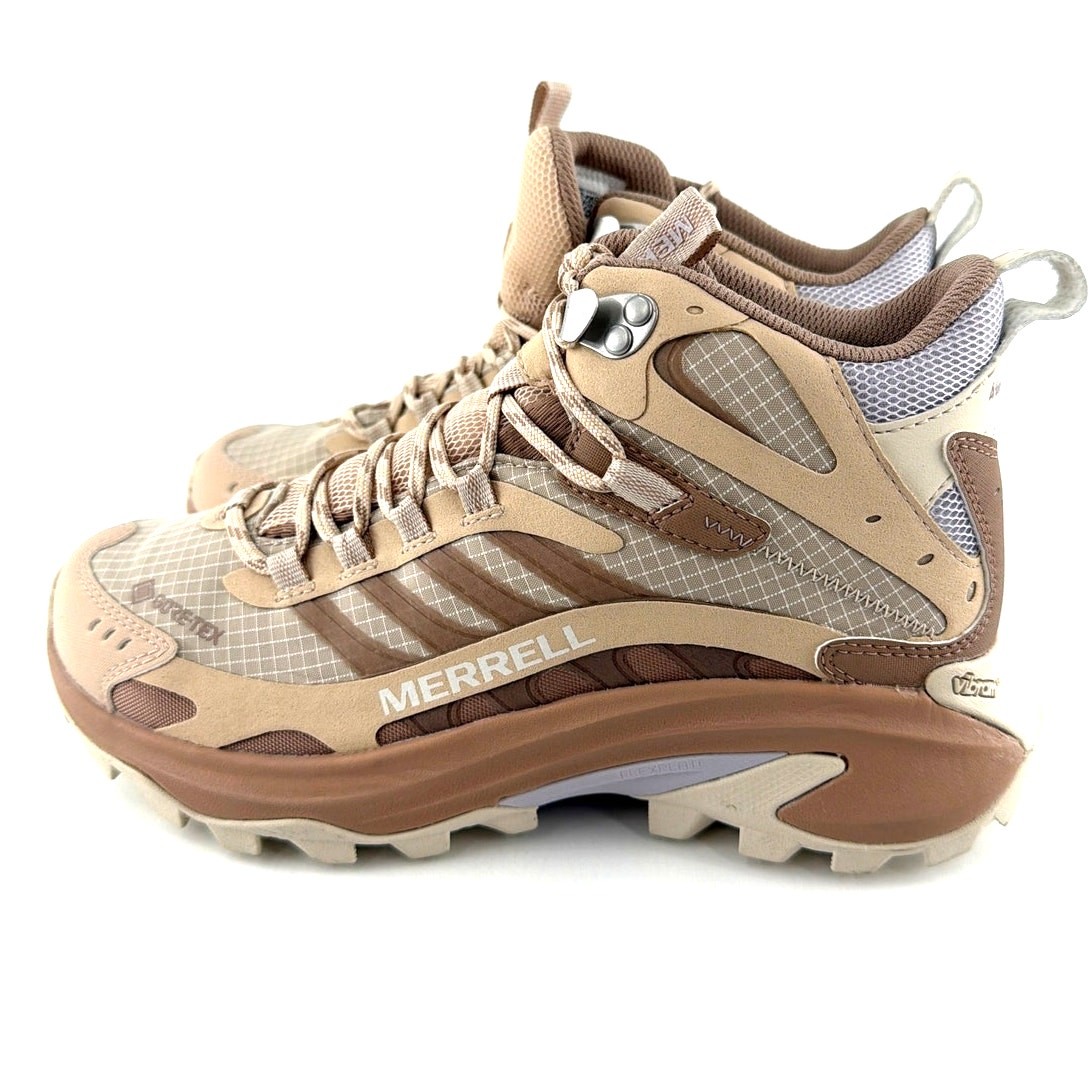 Merrell Women's Brown Moab Speed 2 Mid GTX Hiking Shoes Size 7 image 5