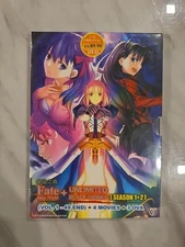 Fate/stay Night+Unlimited Blade Works (Vol. 1 - 49 End) +4 Movies +4OVA -Eng Dub