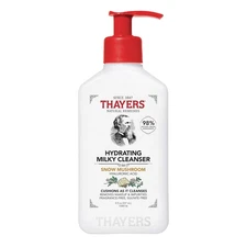 THAYERS Milky Hydrating Cleanser with Snow Mushroom & Hyaluronic Acid Face Wash