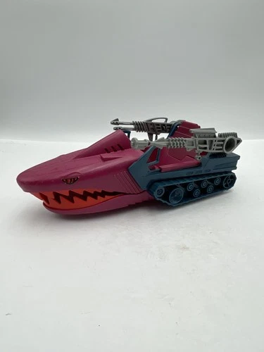 Vintage MOTU Land Shark Masters of the Universe He-Man Vehicle 1984 Works!