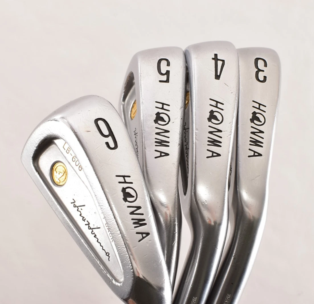 Honma LB-606 Cavity Back GP 3Star 4 Stück 3-4-5-6 RH Golfschläger Eisen Set R...