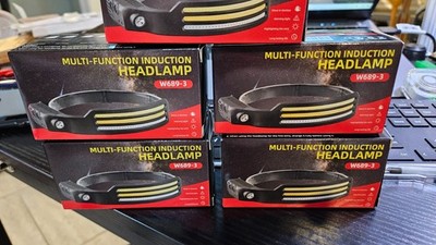 Hands Free Headlamp with Non Touch Off/On