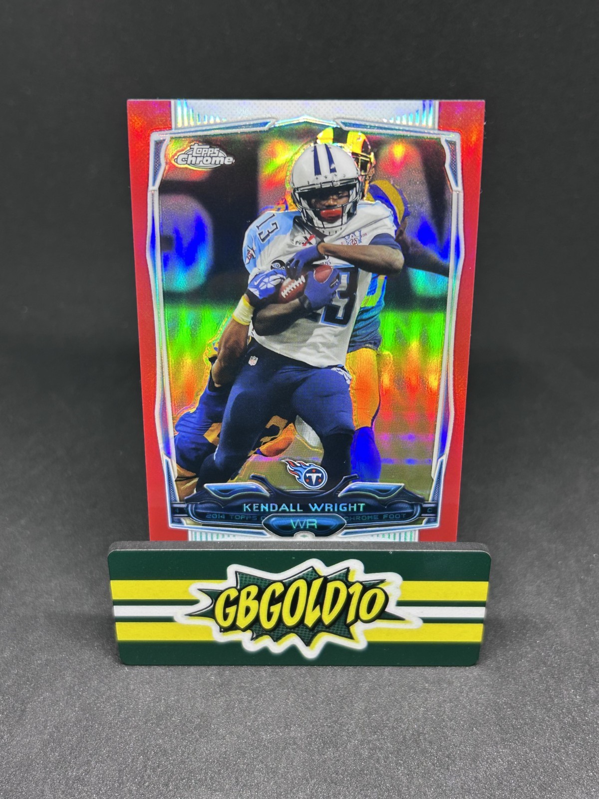 2014 Topps Chrome - Kendall Wright #19 Red Refractor /25