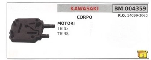 Corps Carburateur KAWASAKI TH 43 TH 48 Débroussailleuse 14090-2060 - Photo 1/1