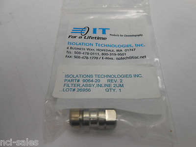 ISOLATION TECHNOLOGIES 9064-20 2µm INLINE FILTER ASSEMBLY