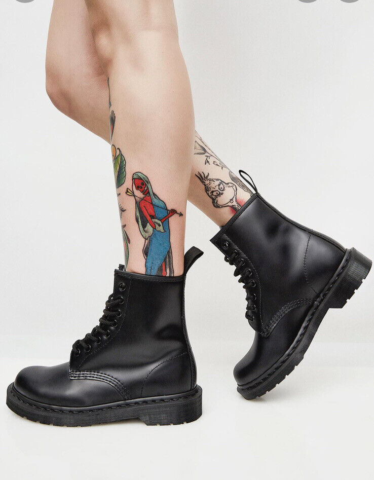 ○未使用○匿名配送Dr.Martens 1460 mono 8eye boots | gulatilaw.com