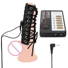 Male Penis Stretcher Enhancer Testicle Scrotum Ring Electric Reusable Waterproof