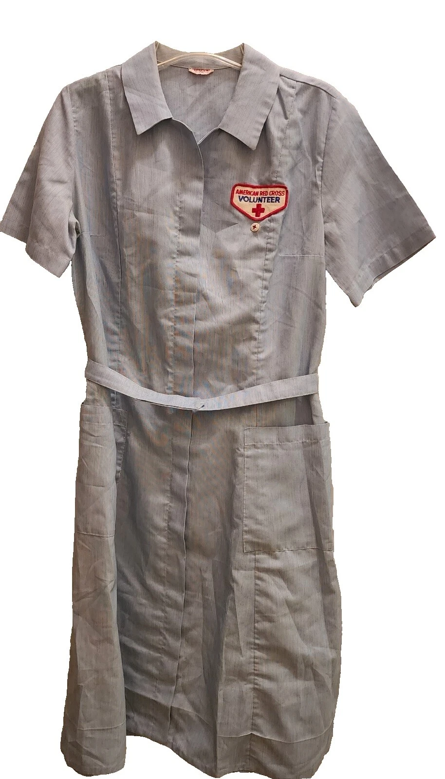 Mezcla de Algodón Ropa de Trabajo vestidos Vintage 1950s para Mujer