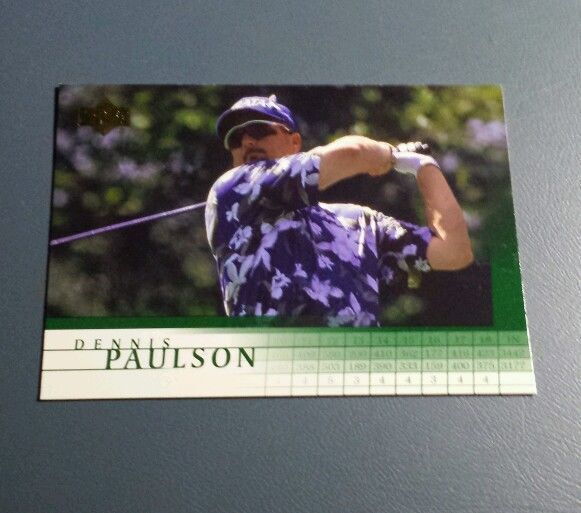 DENNIS PAULSON 2001 UPPER DECK GOLF CARD # 50 B7248
