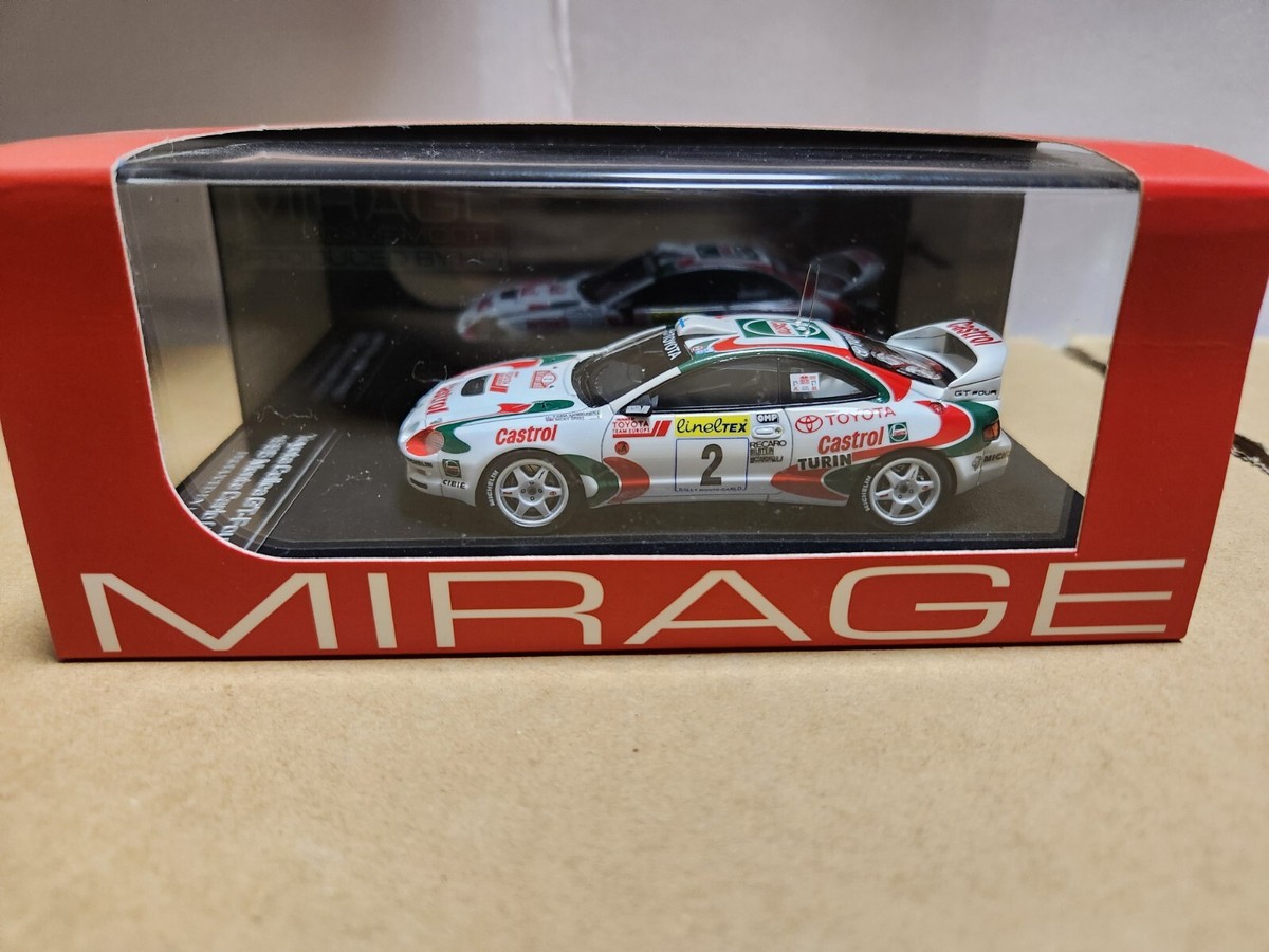 hpi MIRAGE  トヨタ　セリカGT-Four hpi MIRAGE 1/43 トヨタ セリカ GT−FOUR #2 1995 モンテカルロ