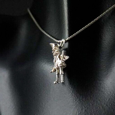 Charm Anhänger Silber Pirat beweglich 3D - ausgefallen & zierlich Silver Anello 