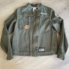 Star Wars Galaxys Edge Small Green Cotton Jacket Resistance Spire Outpost Disney