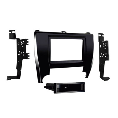 2015-2017 Toyota Camry Single/Double Car Stereo ISO DIN Installation Dash Kit