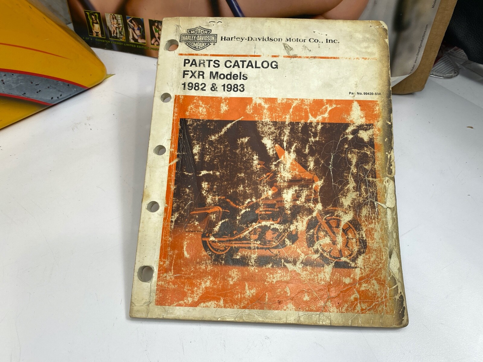 🔥FXR parts catalog 8283 9943983A Harley FXRT FXRD FXRS OEM🔥 eBay