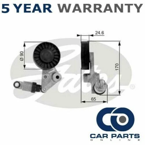 Tensores y poleas aftermarkets Gates para sistemas de distribución en coches