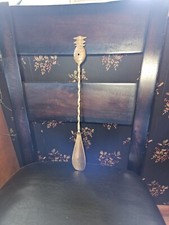 Vintage Solid Brass Pineapple Shoe Horn - 15.5" - India