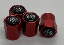 Volvo XC40 XC60 XC70 XC90 V60 S60 S40 C70 Aluminum Valve Cap RED Wheel Tyre