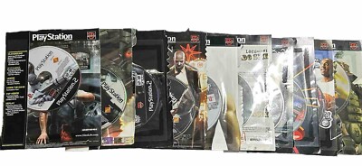 Official PlayStation Magazine Demo Games  (Pack Of 10)  2004 - 2006  (Untested)