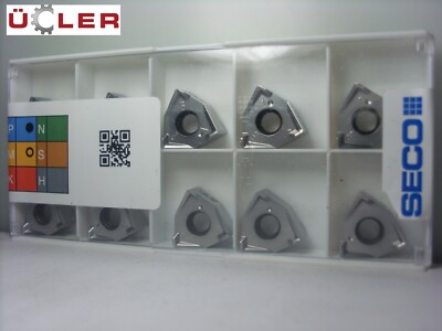 10X SECO XNEX 080608TR-MD15,MP2501 WENDESCHNEIDPLATTEN CARBIDE INSERTS