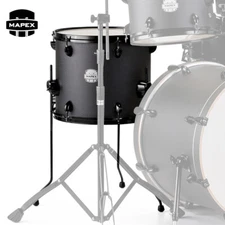 Mapex Storm Series Poplar Shell 14" x 12" Floor Tom Deep Black STF1412BIZ