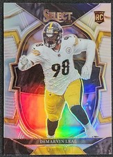 DEMARVIN LEAL 2022 Select Silver Prizm Concourse RC Rookie #66 Steelers