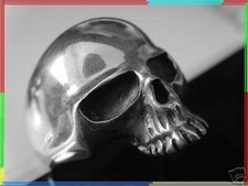 KEITH RICHARDS Sterling Silver 925 SKULL 925 RING ALL SIZE AVAILABLE US 6 TO 16